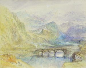 The Domleschg Valley by Joseph Mallord William Turner
